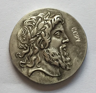 

Копия греческих монет неправильного размера