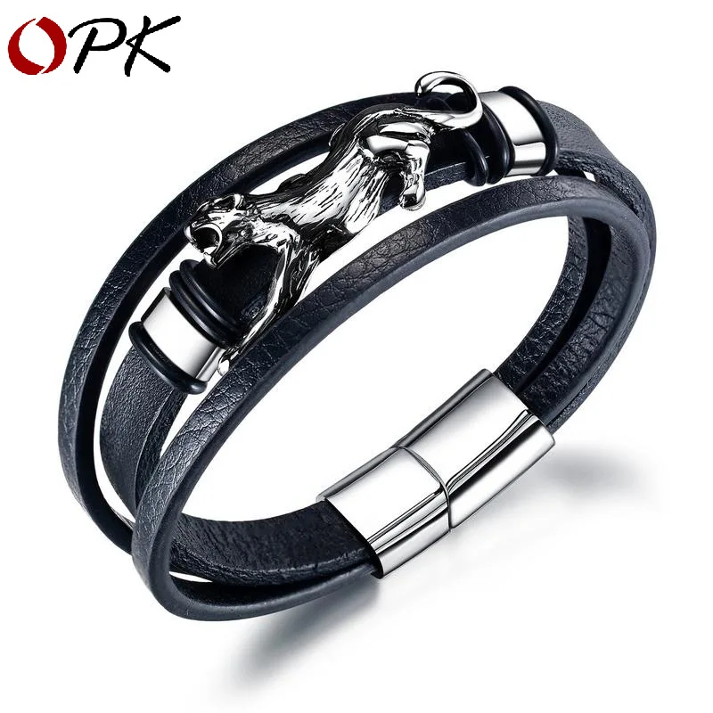 ОПК в европейском и американском стиле В винтажном Из титановой стали браслет