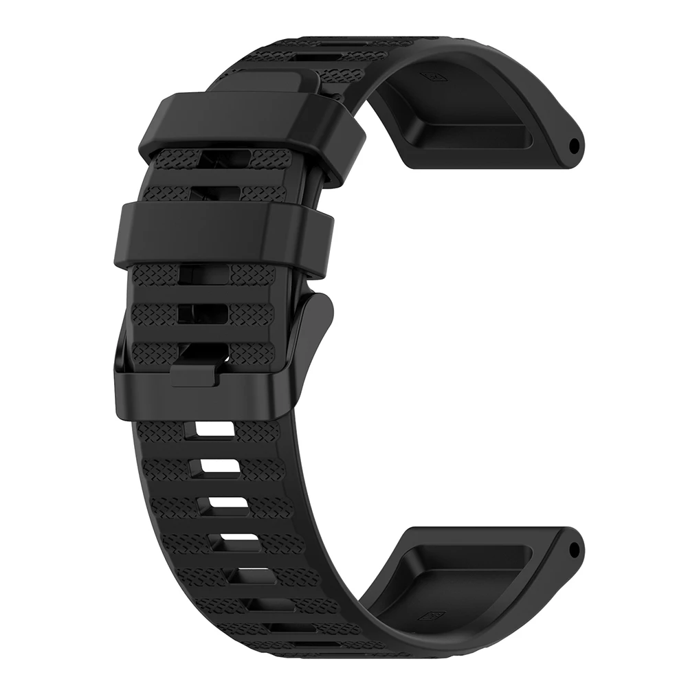Ремешок силиконовый для Garmin Fenix 6 6S 6X Pro 5 5X Plus 3 3hr sapphire Forerunner 935 26 мм | Электроника
