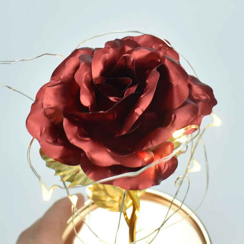 Золотая металлическая основа Красота и с рисунком из мультфильма Красавица