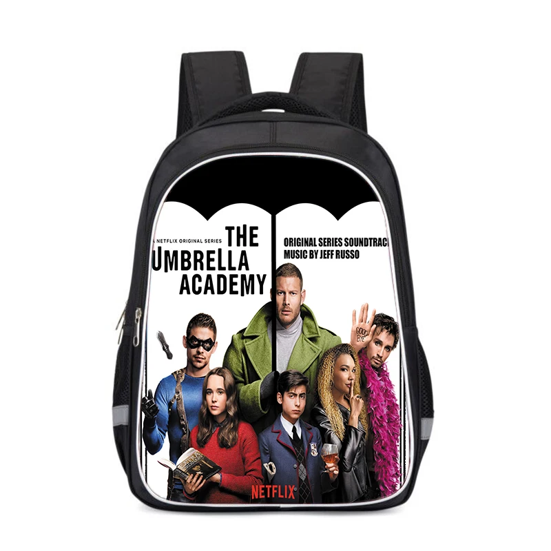 Рюкзаки с принтом зонтика для мальчиков и девочек школьные ранцы мужчин женщин