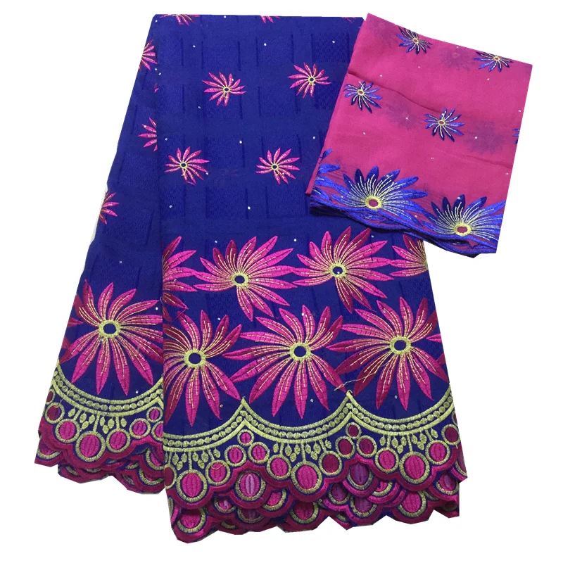 Мягкий хлопок 5 + 2 ярда дизайнерская швейцарская вуаль кружева в Швейцарии с