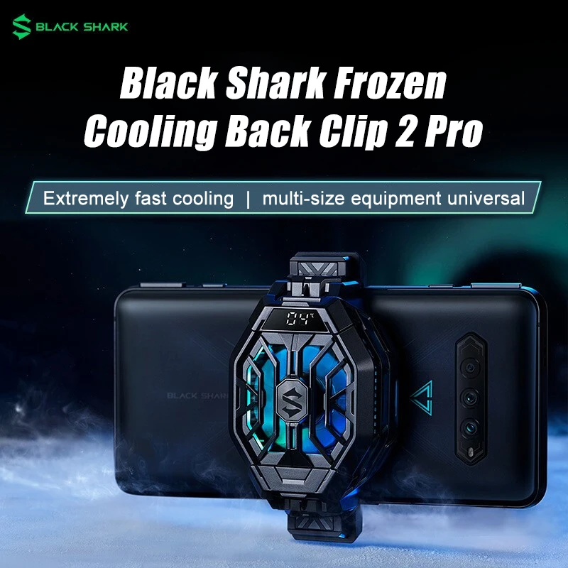 Кулер Black Shark с дисплеем температуры для 4 3 2 Pro FunCooler iPhone 12 Redmi K40 оригинал |