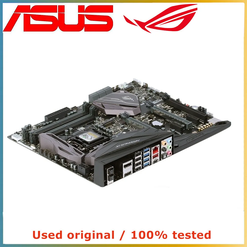 For Intel Z270 LGA 1151 CPU ASUS ROG MAXIMUS IX HERO Motherboard Computer Socket LGA1151 DDR4 Used Desktop Mainboard | Компьютеры и