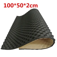 universal sound noise deadener insulation dampening foam black 100502cm