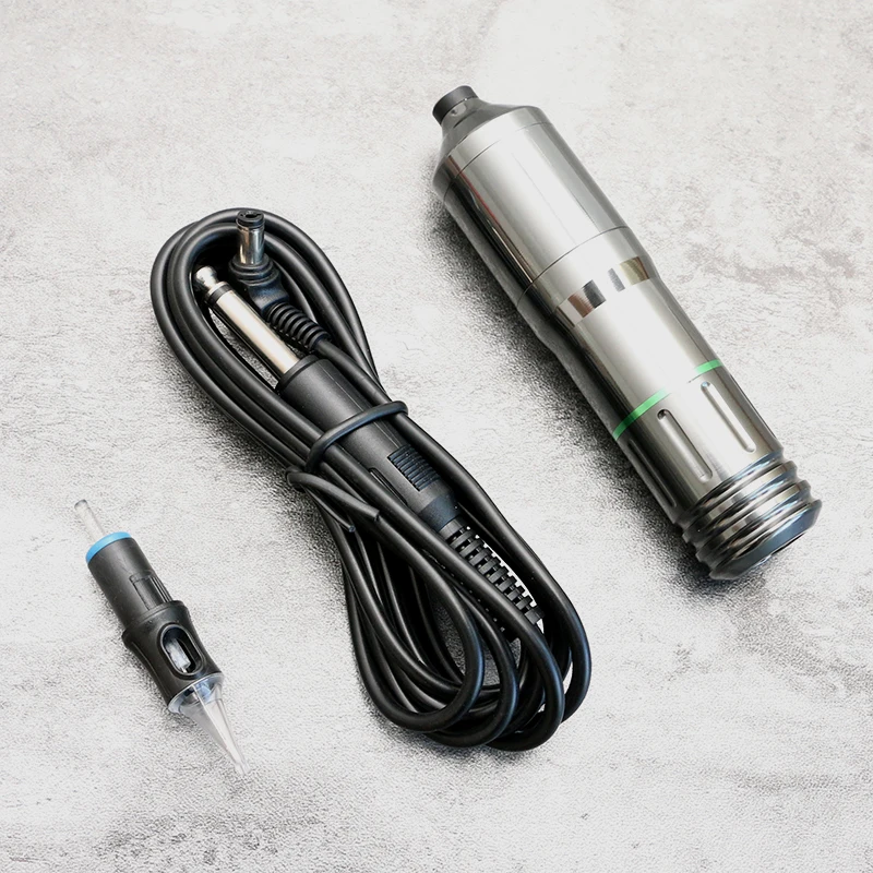PTM4319SwithDC cord Высокое качество, профессиональные роторные татуировки, профессиональная татуировка, ручка, роторная машина, татуировка, ручка PTM4319 - Цвет: PTM4319SwithDC cord