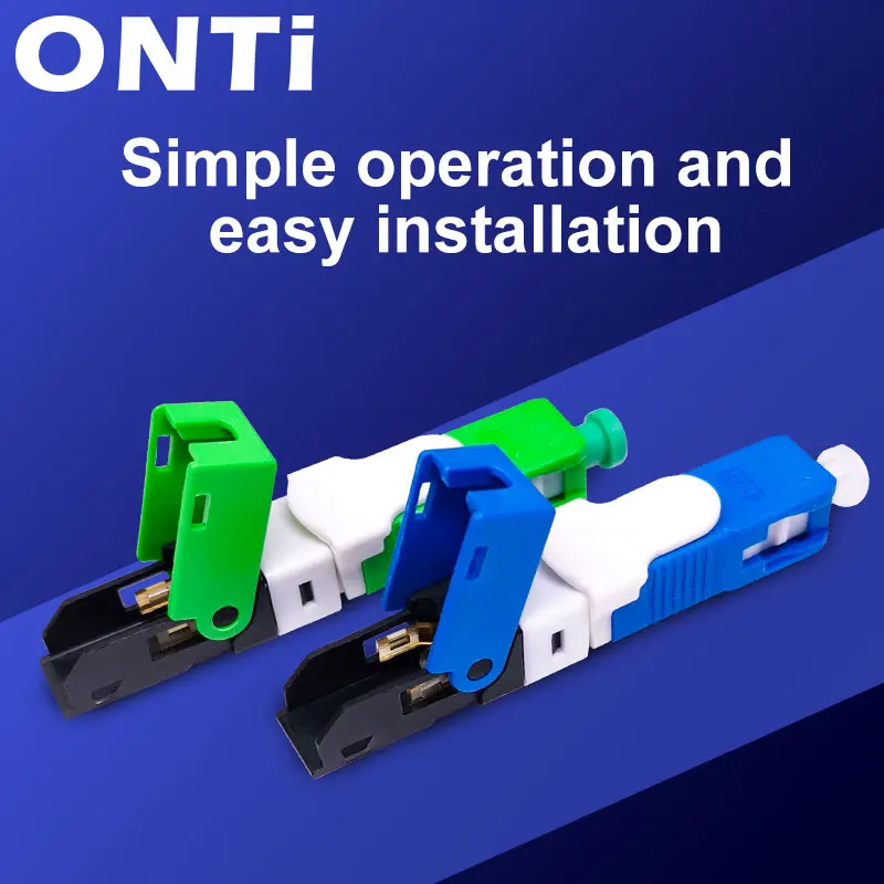 ONTi Бесплатная доставка FTTH ESC250D SC APC и UPC одномодовый волоконно оптический Быстрый