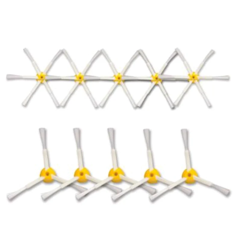 

6-вооруженная 3-вооруженные боковые щетки Запчасти для IRobot Roomba 500 600 700 серии пылесос аксессуар