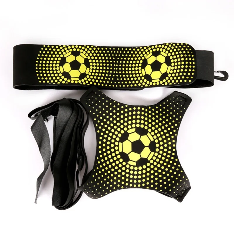 

Volleyball Tee Trainer Jumbled Bumper Bag Adult Child Soccer Training Belt Equipment Football Turntable Black Thread Back Ribbon