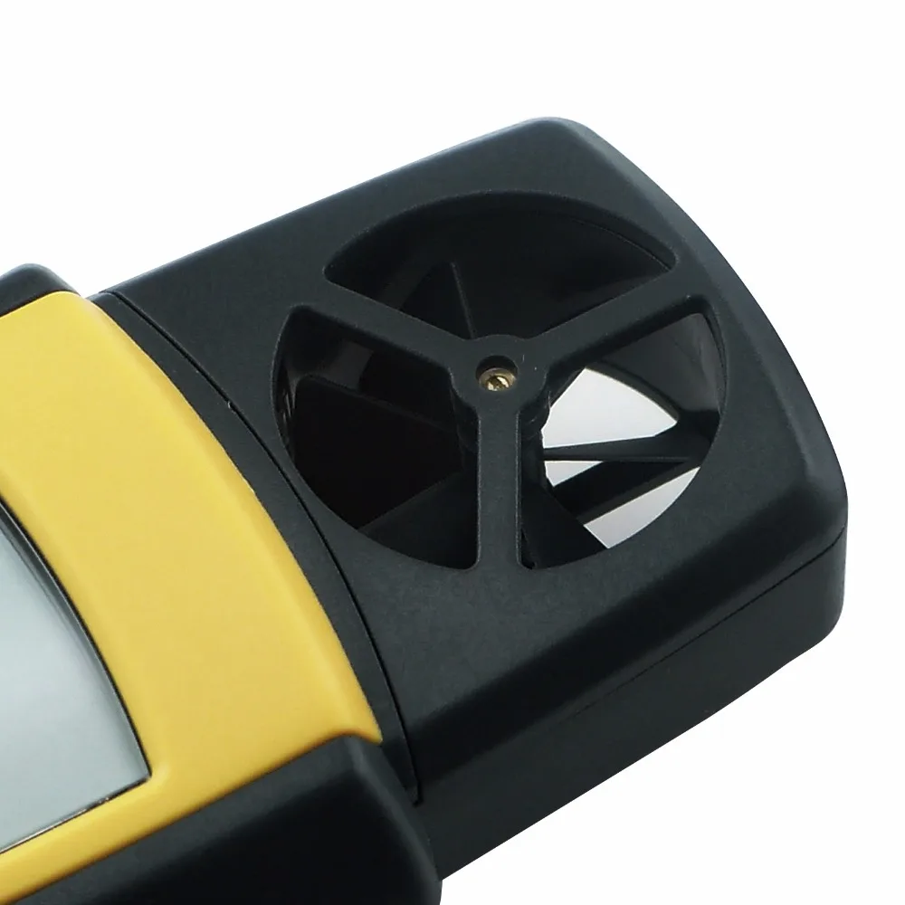 

4000 fpmThermometer Speed Temperature mph m/s, Portable Vane Anemometer