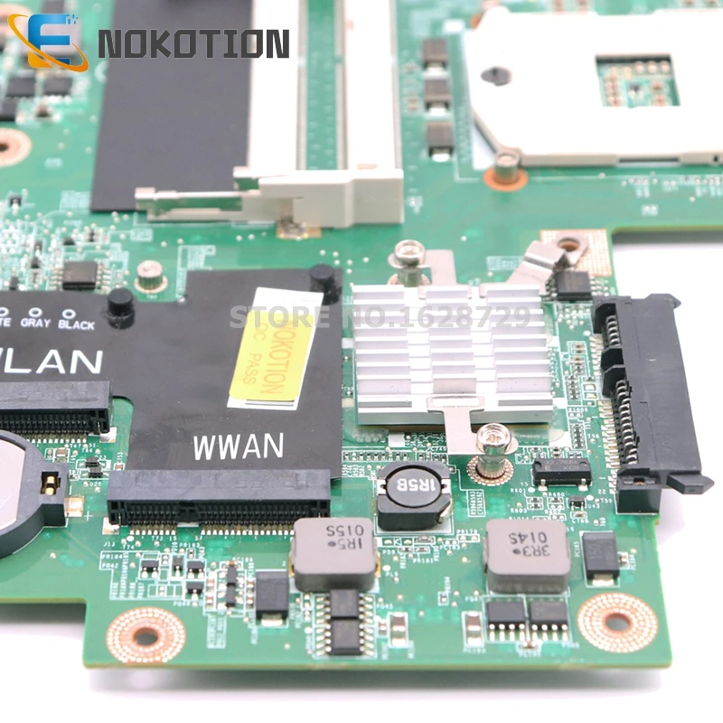 NOKOTION CN-04DKNR 04DKNR DA0FM9MB8D1 основная плата для Dell Studio 1558 материнская плата для ноутбука HM55 DDR3 Бесплатный процессор