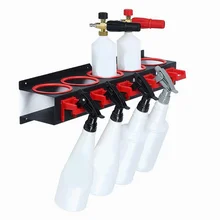 Spray Bottle Storage Rack Abrasive Material Hanging Rail Car Beauty Shop Accessory Display Auto Cleaning Detailing Tools Hanger