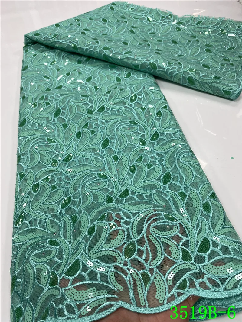 Африканская кружевная ткань NIAI с вышивкой 2020 высококачественное Кружевное