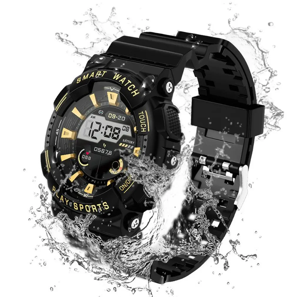 

W50 Smart Watch Men Heart Rate Fitness Tracker Sleep Monitoring Waterproof Smartwatch Camera Remote Control