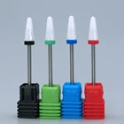 EasyNail керамический сверло для ногтей повернуть Burr Фрезерный резак ногтей биты для маникюра и педикюра, инструмент электрические аксессуары для сверления ногтей