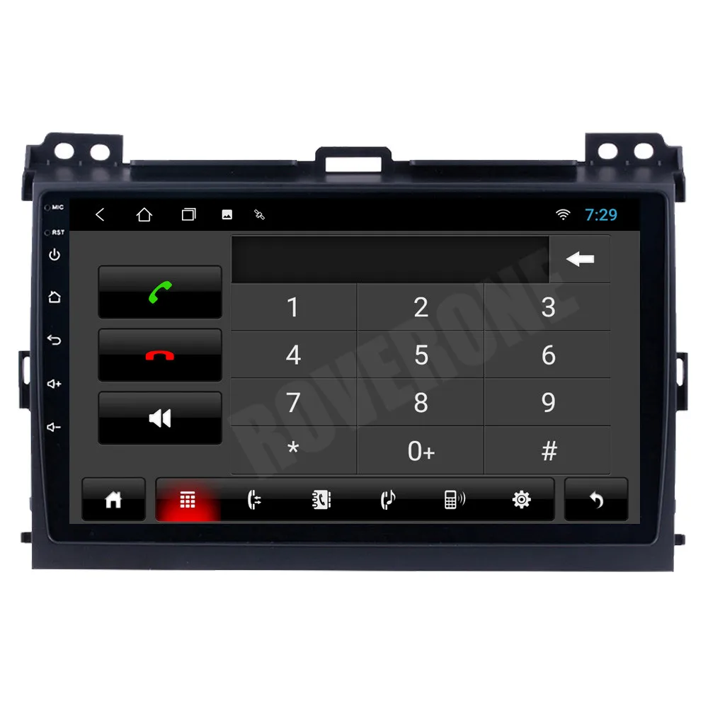 Для Toyota Prado 120 2004 - 2009 Android 10 автомобильное радио стерео GPS навигация СБ Navi медиа
