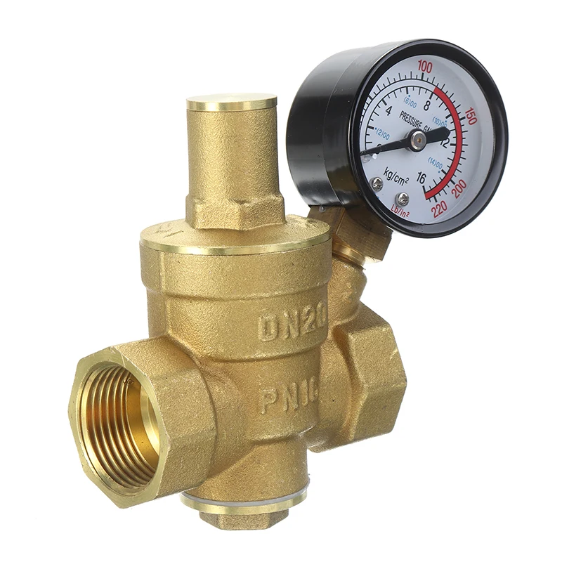 Mayitr прочный DN20 3/4 &quotрегулируемый латунный редукторный клапан для водопроводной