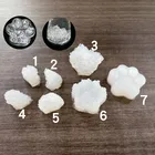 Маленький сверкающий кристаллический кластер, эпоксидная смола, мешок для денег, блестящий шейкер, инструменты для изготовления форм, аксессуары для наполнения