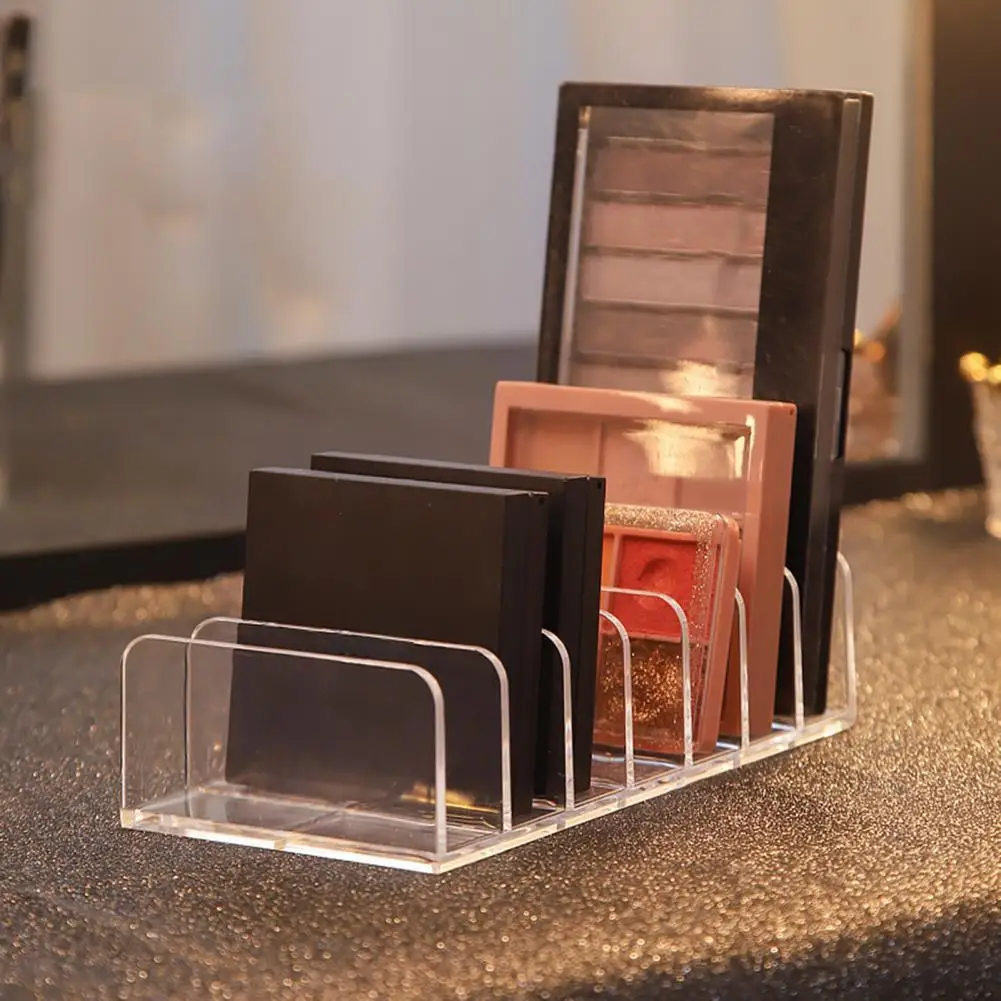

Convenient Premium Plastic Makeup Organizer Eyeshadow Palette Storage Holder for Bedroom