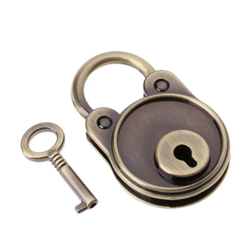 Замок для ключей винтажный медведь в античном стиле миниатюрные замки замок с