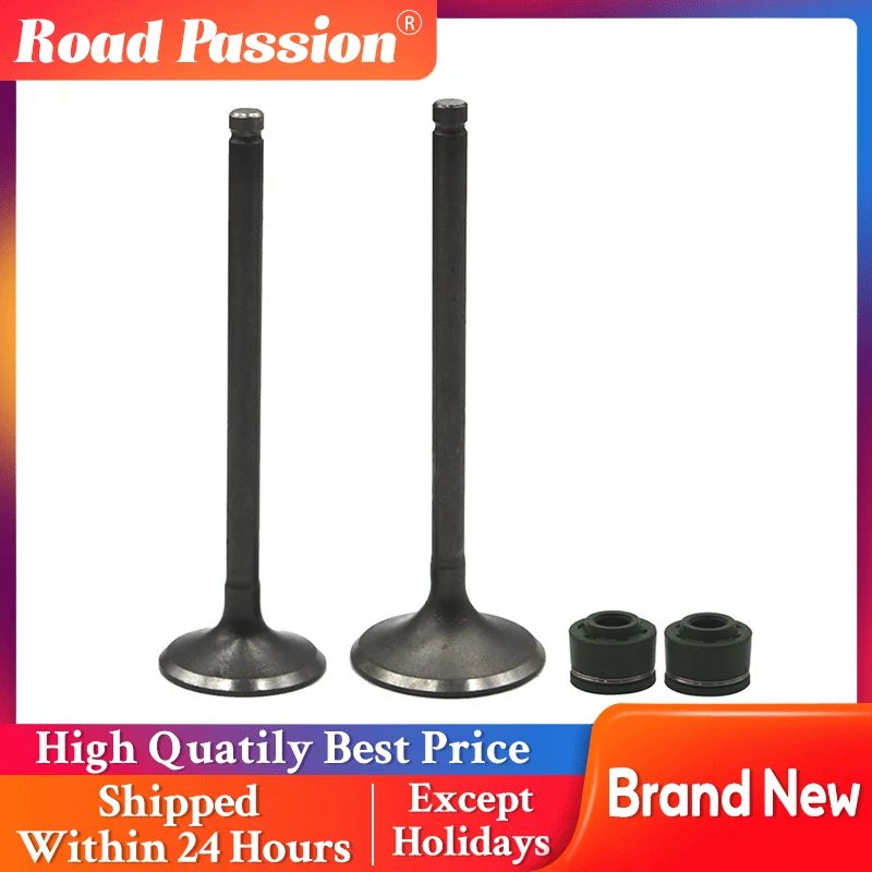 

Road Passion Intake Exhaust Valve Stem & Oil Seal Kit For Honda QZ250 CRF150F CRF230F SL230 FTR223 XR230 14711-KBB-900