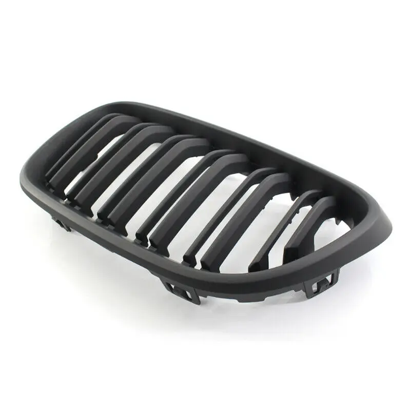 Черная матовая решетка для переднего бампера BMW 2 серии F22 F23 M2 F87 220i 228i 230i