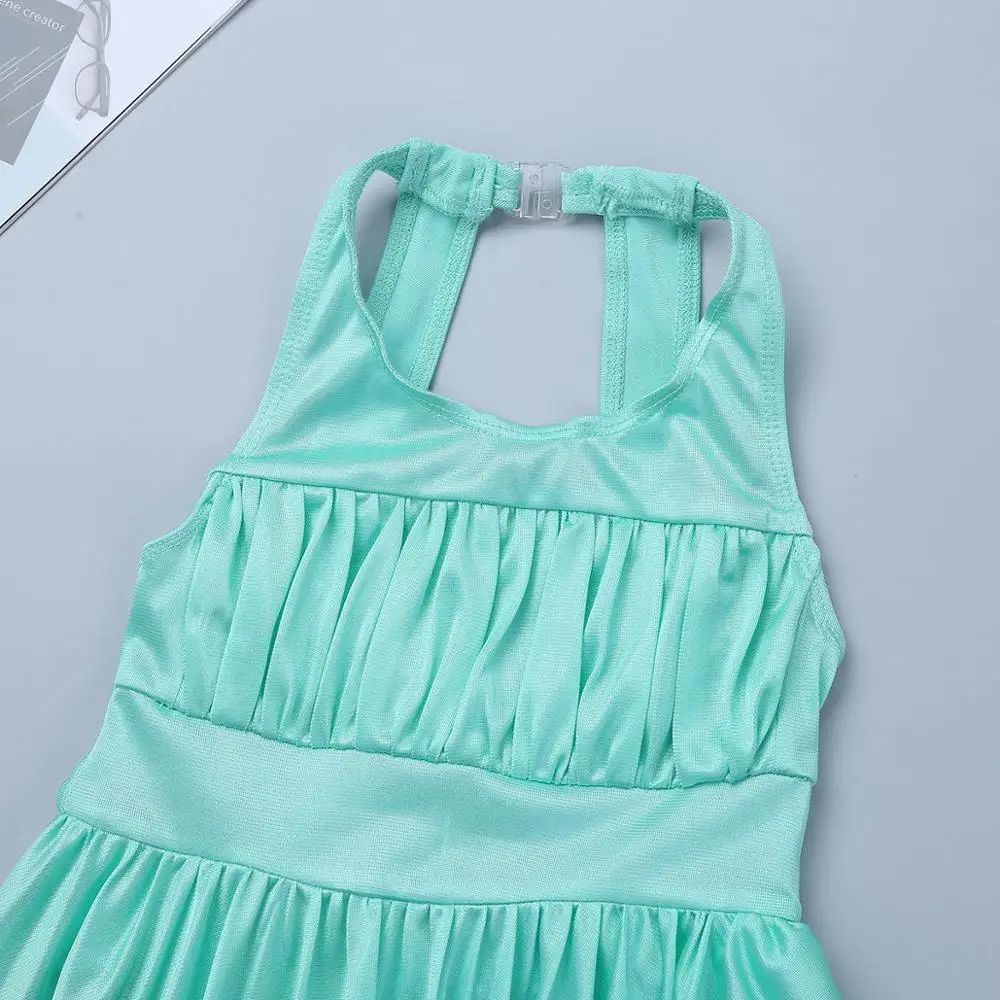 Гимнастическое балетное платье пачка для танцев девочек детская Одежда балерина