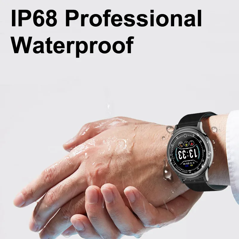 

Q28 Smart Bracelet 1.54" Large Screen Smart Band Fitness Tracker Blood Pressure Wristband IP68 Waterproof For Android IOS