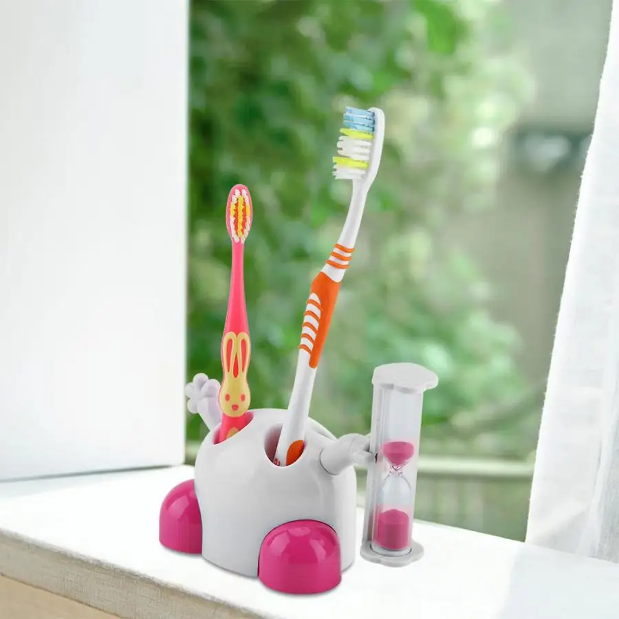 Милый держатель зубной щетки для детей 3 минуты таймер обратного отсчета Детская