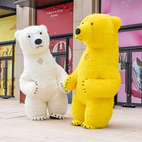 russia polar bear inflatableparty game costume clothing advertising promotion carnival halloween christmas easter 1 7m 195m
