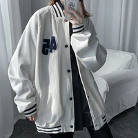baseball clothing men and women korean casual loose ins tide spring and autumn coat 2021 new retro jacket