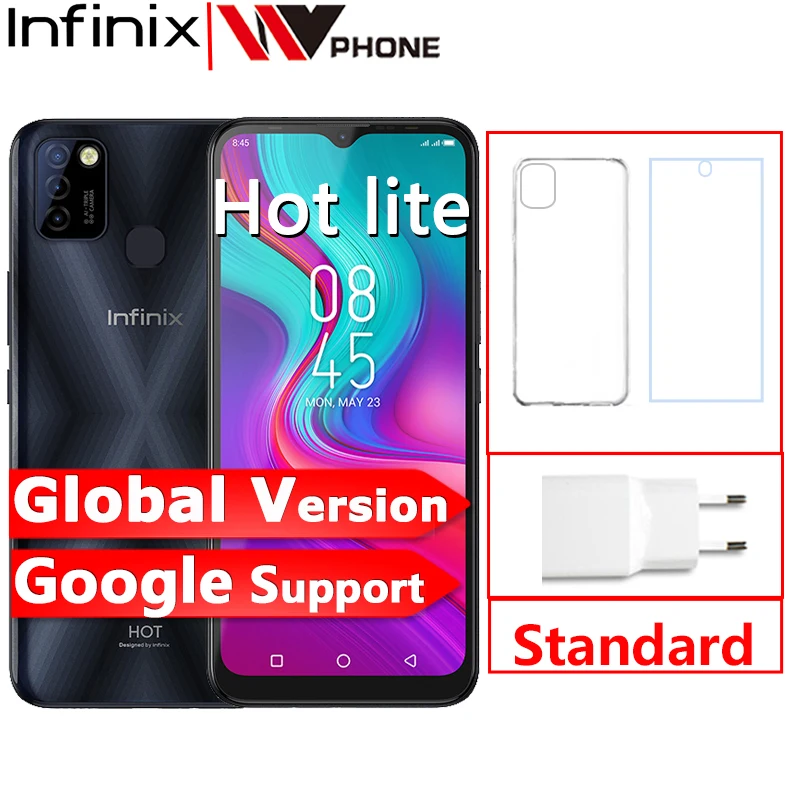 Глобальная версия Infinix Горячая 10 Lite 2 Гб оперативной памяти 32 встроенной