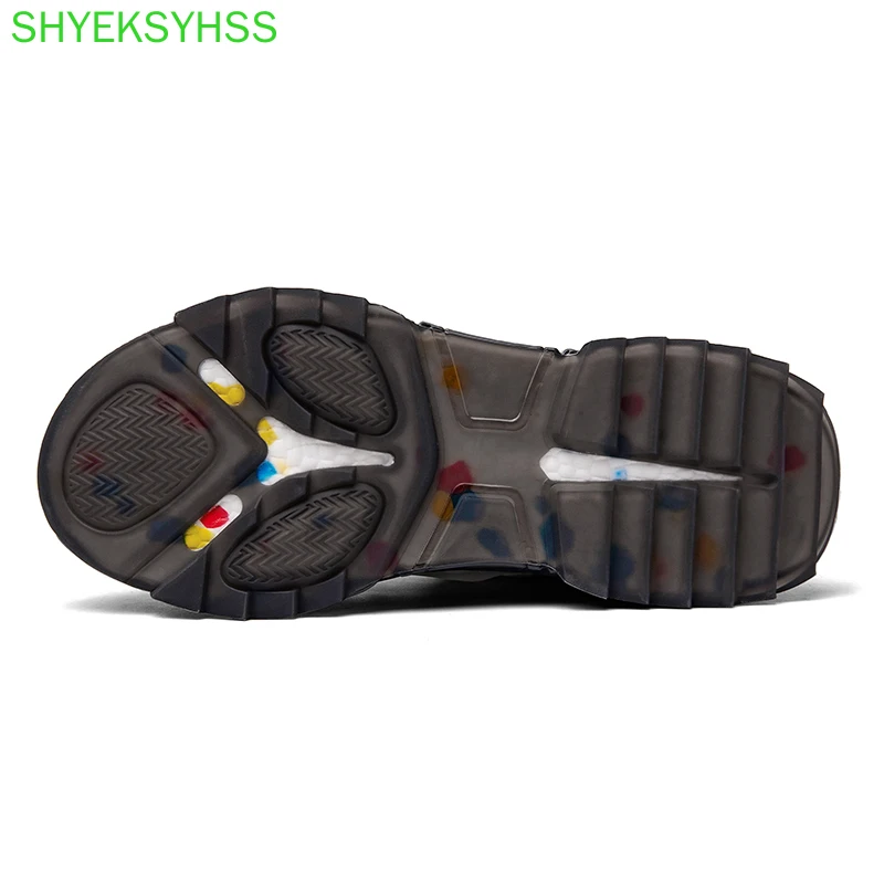 

2021 Fashion Breathable Street Style Men Chunky Sneakers Spring Comfortable Adult Male Casual Shoes Footwear