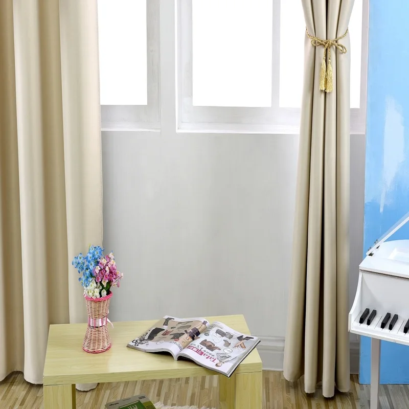 8 цветов оконные шторы для гостиной спальни кухни современные детские