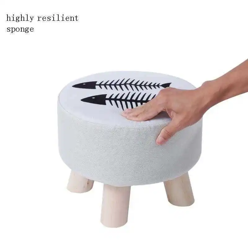 

Chair Cover Footstool Penteadeira Camarim Banquinho Taburete Almacenaje Change Shoes Tabouret Poef Ottoman Sgabello Foot Stool