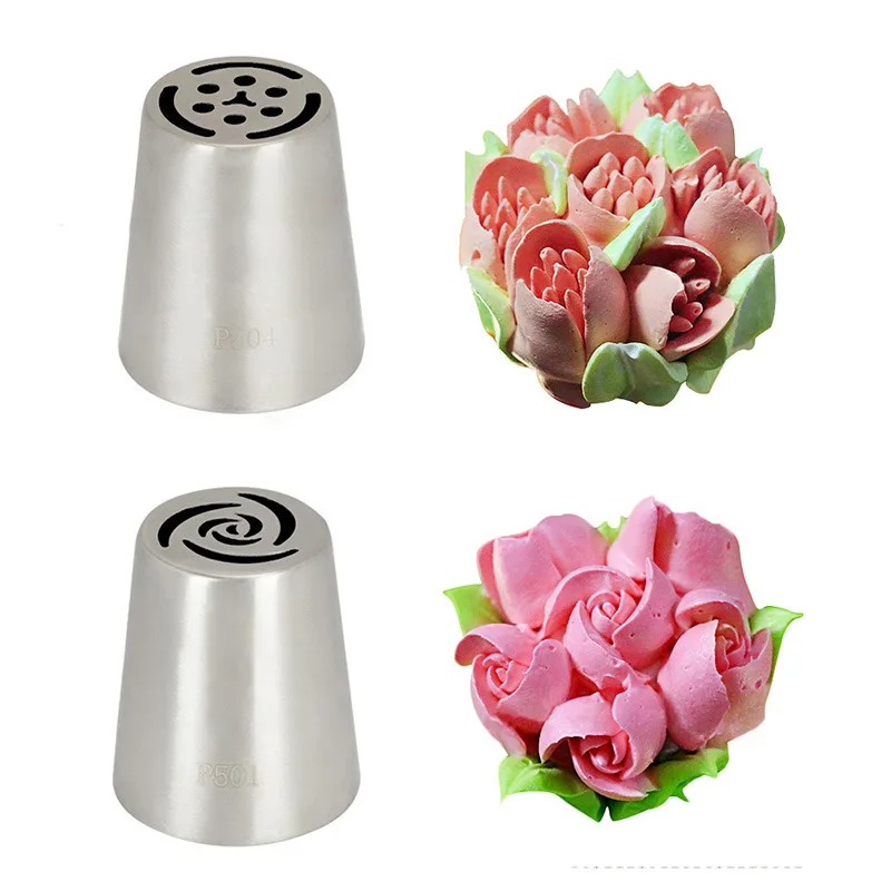 Новый русский тюльпан глазурь трубопровод сопла из нержавеющей стали цветочный