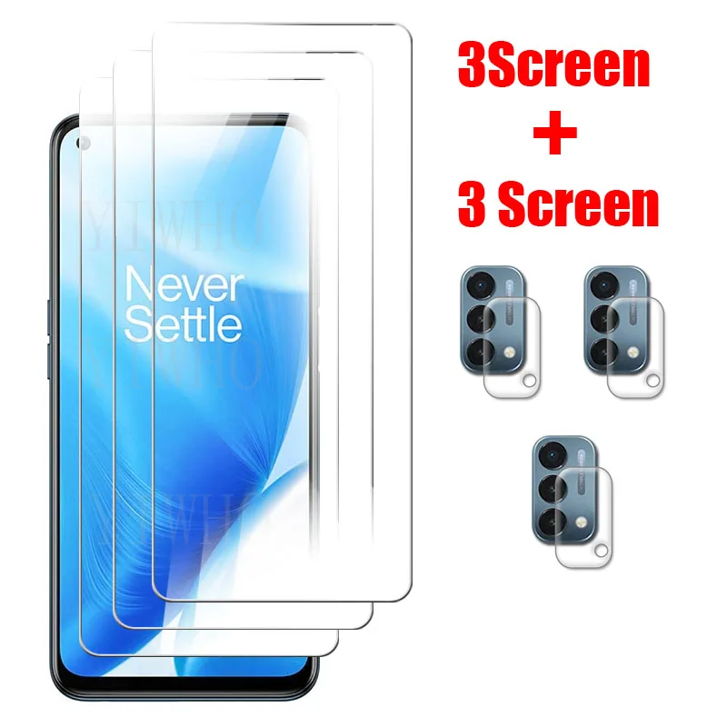 NordN200 Case Glass OnePlus Nord N200 5G Tempered Glass One Plus Nord N200 Camera Screen Protector F