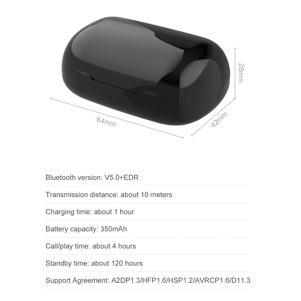 ANKNDO L21 TWS Bluetooth наушники с микрофоном мини беспроводные игровая гарнитура для Xiaomi