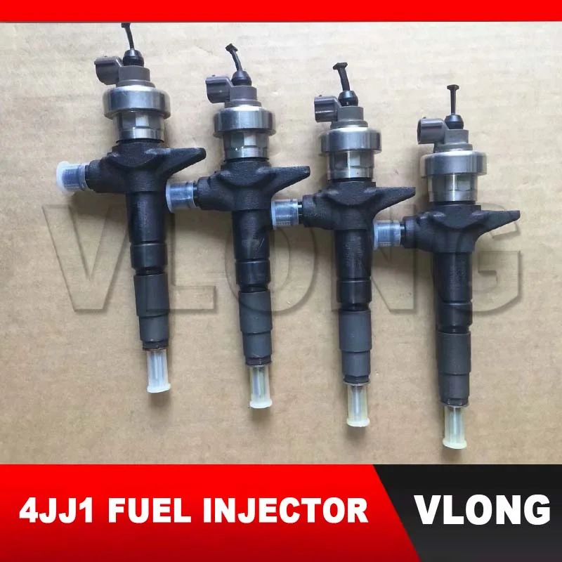 4 шт. Новый инжектор дизельного двигателя 095000-6980 8-98011604-1 8-98011604-5 для ISUZU DMAX 4JJ1