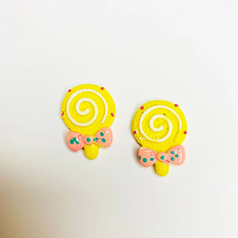 Высококачественная Смола сладкие конфеты слизь кабошон подвески подвеска для