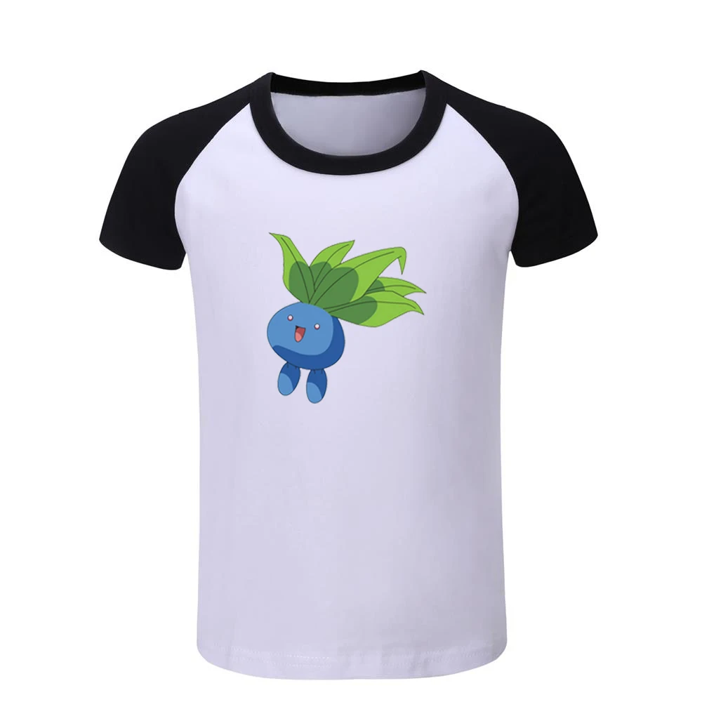 Популярные детские футболки с рисунком из мультфильма Pokemon Oddish Zorua Wartortle Goldeen