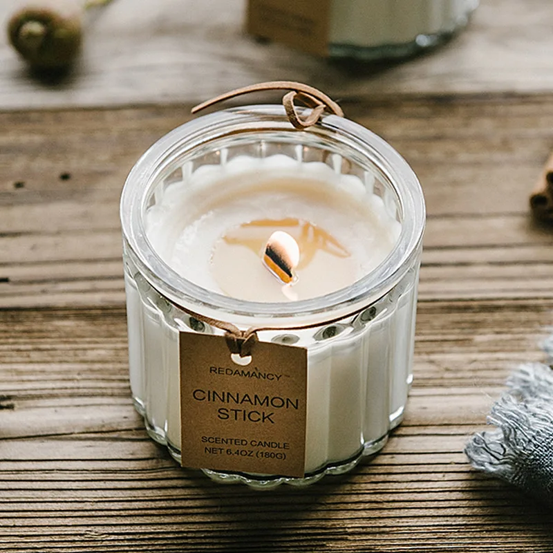 

Креативные соевые Бездымная свеча романтические духи, стеклянные банки, свечи, ручная работа, ароматерапия, Velas Aromaticas, домашний декор DE50LZ