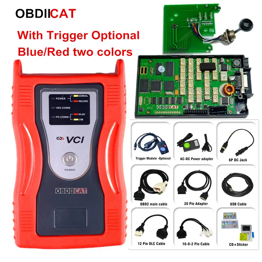 

Hot Selling!! OBDIICAT GDS VCI Auto Diagnostic Tool for KI-A hyu-ndai scanner OBD2 Diagnose Programming Interface Firmware