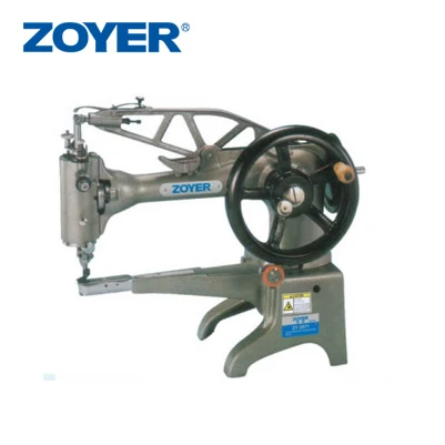 

ZY2971 2972 2973 Zoyer одноигольная сверхпрочная цилиндрическая платформа для ремонта обуви Промышленная швейная машина