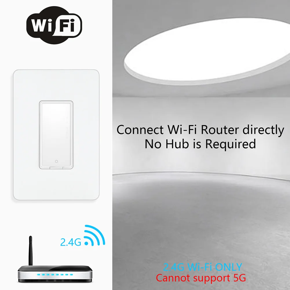 

Portable APP Electrical Universal WIFI Remote Controller Home Automation Smart Home Wall Light Switch Android Smart Wifi Switch