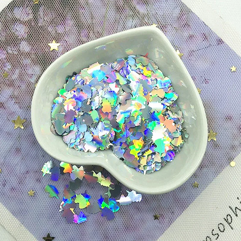 5*8 мм ультратонкие Блестки для ногтей в форме единорога украшения боди арт