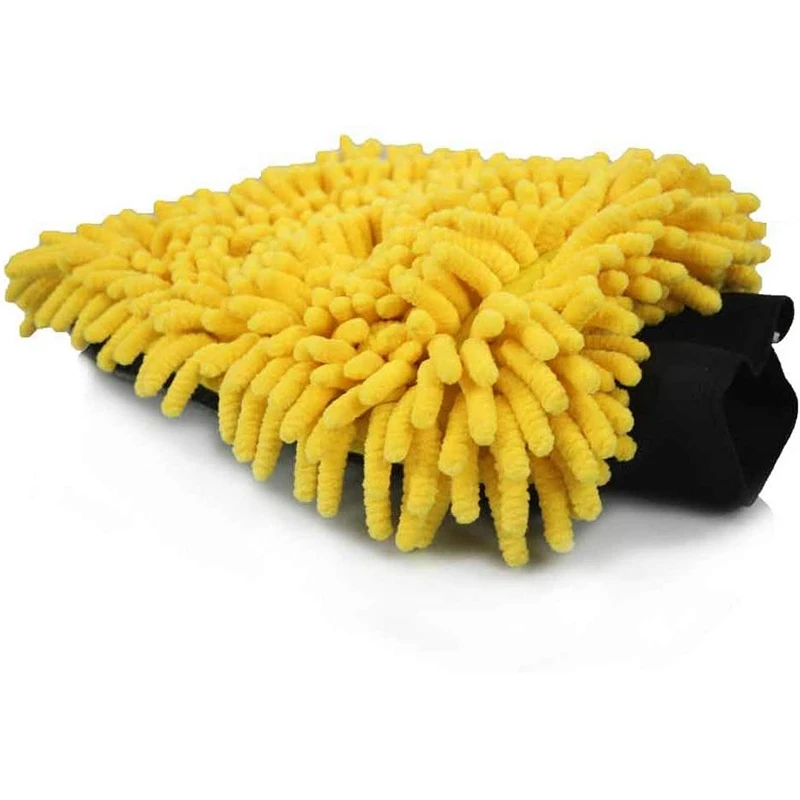 

Three Way Premium Wash Mitt - Yellow