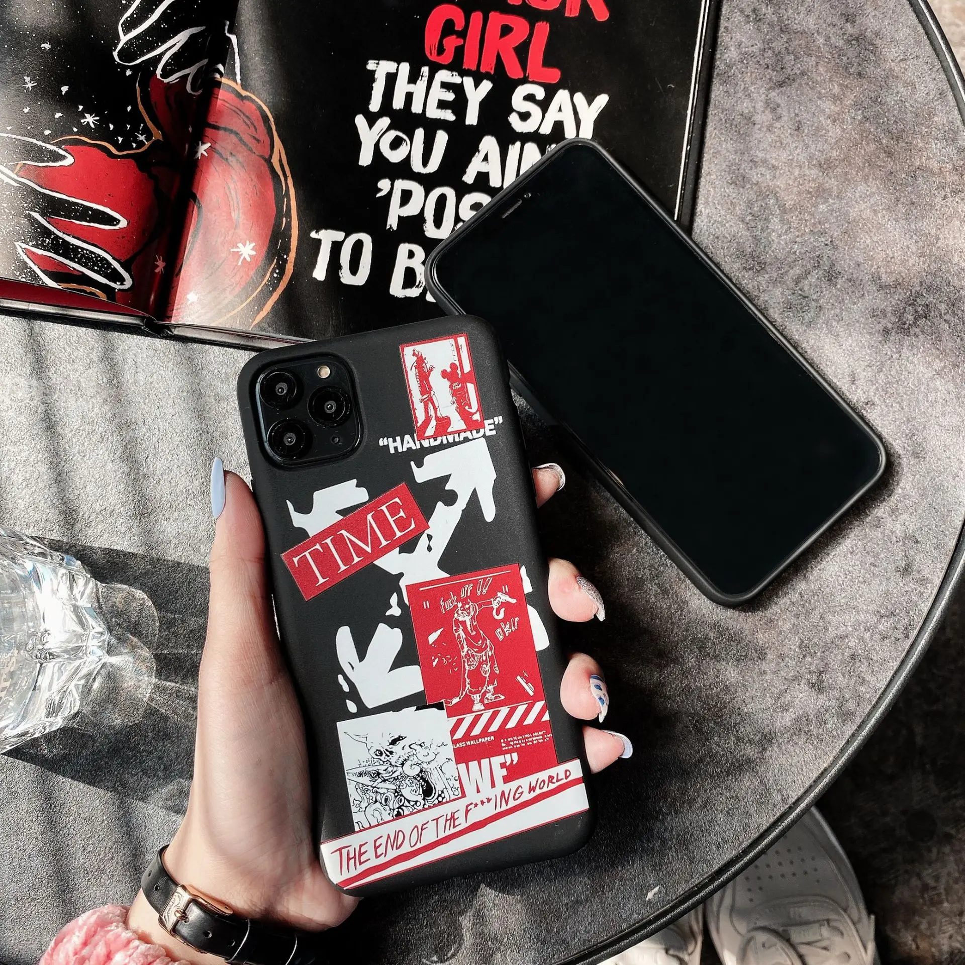 Onnlink стрелы зебры полосы от улицы белый чехол для IPhone11 Pro Max X XR XS окрашенные