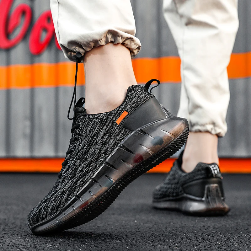 

Chunky Sneakers Lightweight Mens Shoes Casual Zapatillas Hombre Brand Rubber Platform Walking Sports Shoes For Male Summer 2021