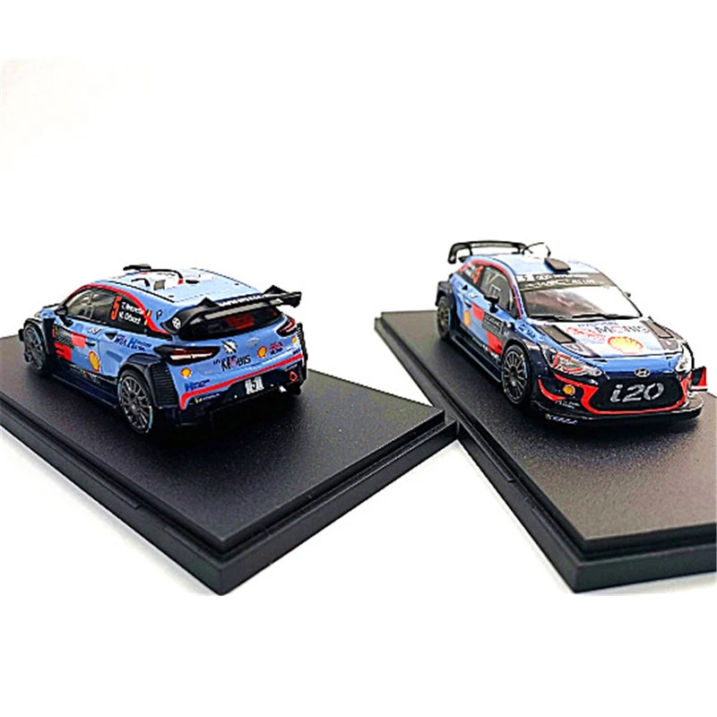 1/43 I20 WRC #5 победитель моделирование автомобиля модели современного гоночный